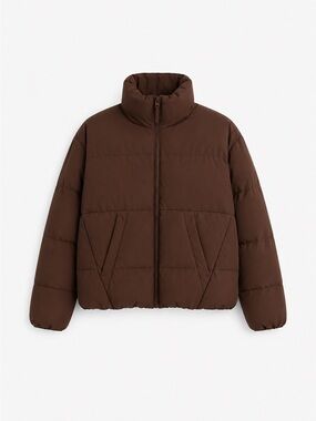 FB Sister Cropped Puffer Jacket | Women’s XL | Brown